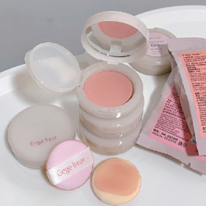 الأكثر مبيعًا لطيف Gege Bear أحمر الخدود لطيف مسحوق معدني غير لامع مكياج الوجه مع نمط المسمى - Product Image 4