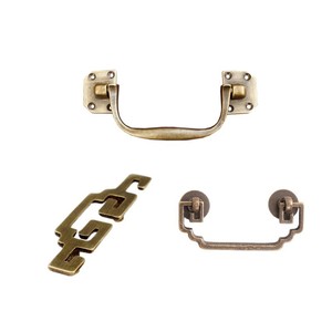 Tirador de latón antiguo Dingcheng para puertas de armarios y cajones de muebles de madera - Product Image 2