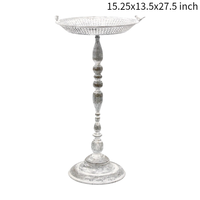 Top Trend ing Dauerhafte Reinigung Benutzer definierte Farbe Gusseisen Vogel Bad & Feeder Schüssel Metall Vogel Pool Bad außerhalb Garten Ornament