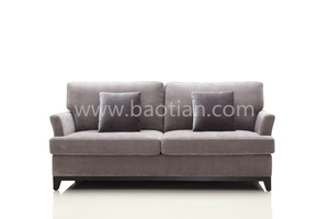 <span class=keywords><strong>Moderno</strong></span> e minimalista di alta qualità tessuto di lino <span class=keywords><strong>grigio</strong></span> divano a tre posti soggiorno spugna riempito divano letto a due posti - Product Image 5