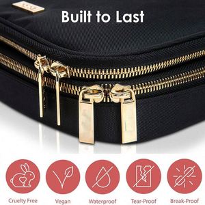 BSCI factory Travel Organizer display Case Tangle-Free Space-Saving Compact and Portable <b>box</b> <b>Storage</b> custom logo - Product Image 5