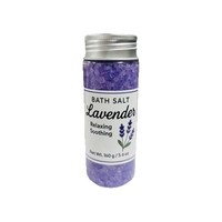 Garam Mandi Epsom Lintas Negara dengan Bunga Kering & Aroma Mint, Membersihkan & Menutrisi, Kristal untuk Mandi Kaki & Cuci Tubuh, Tersedia
