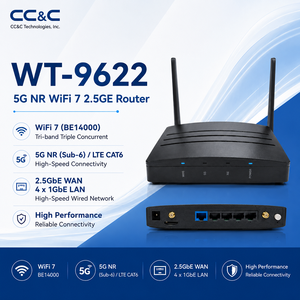 เราเตอร์บ้าน 5G LTE ไตรแบนด์ กิกะบิต รุ่นใหม่ ขายดี เราเตอร์ไร้สาย 5G WiFi 7 หลายย่านความถี่ - Product Image 1