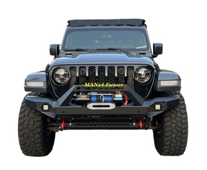 Deluxe 4x4 thép phía trước Bumper Bull thanh nudge Bar cho Jeep Đấu sĩ JT JL - Product Image 1