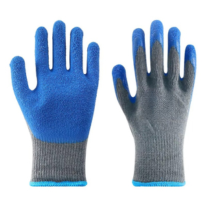 CITICITY Ten-<b>Needle</b> Cotton <b>Yarn</b> Wrinkled Gloves Knit Wrist Cuff Wholesale Wear-Resistant Labor Protection Industrial - Product Image 5