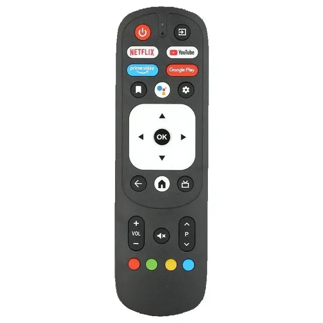 RM-C3287 For JVC Smart Android TV Voice Remote Control With Google Play PrimeVideo YouTube NETFLIX Buttons