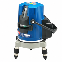Niveau laser vert à 5 lignes FF06-41S, haute précision, auto-nivelant, niveau laser rotatif à 360°