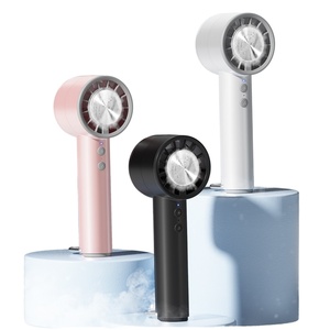 Ventilateur portable rechargeable 4000 mAh, mini turbo, à piles, 5 vitesses, pour extérieur - Product Image 1