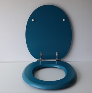 Belle housse de siège de toilette en <span class=keywords><strong>bois</strong></span> MDF coloré - Product Image 2