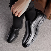 Nouvelles Chaussures Habillées en Cuir pour Hommes d'Affaires, Grandes Tailles 37-48, Confortables pour le Bureau et Décontractées, Mocassins Antidérapants, Exportation Directe Usine, Personnalisables