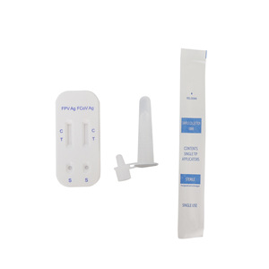 ชุดตรวจวินิจฉัยโรค Feline Fpv Fcov Ag แบบแถบตรวจ สำหรับแมว ได้รับการรับรองมาตรฐาน CE ใช้งานง่าย ใช้ครั้งเดียว เครื่องมือวินิจฉัยทางสัตวแพทย์ - Product Image 2