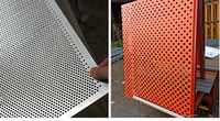 Maille perforée en acier inoxydable 316 galvanisé de haute qualité, personnalisable, avec revêtement en poudre, pour utilisation en usine, découpe
