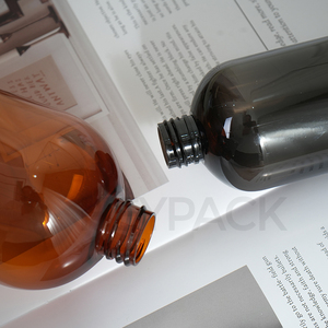 Rỗng 500ml 1000ml Vòng Hổ Phách Xám pet chai nhựa bao bì - Product Image 4