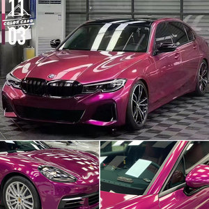 Miếng Dán Thân Xe Ô Tô Bằng Nhựa Vinyl Màu Tím Hình Quả Mọng Thú Cưng Tô Màu Thay Đổi Màu <span class=keywords><strong>S</strong></span>ắc - Product Image 2