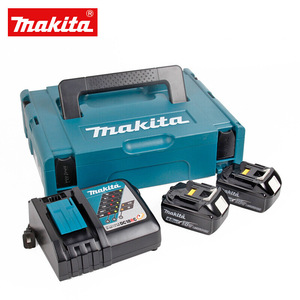 Kit de chargeur de batterie au lithium Makita 18V avec deux batteries pour outils électriques - Product Image 1