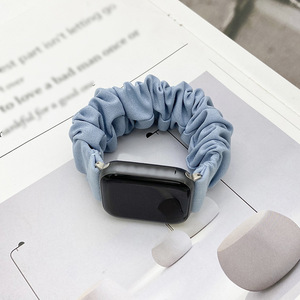Nueva Correa para Reloj IWatch, Imitación Algodón, Correa CHARM, Correa de 20mm 22mm, Correa de Goma y Nailon Tejida con Cierre de Velcro - Product Image 4