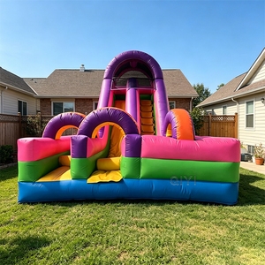 Commercial Inflatable <b>Slide</b> for Kid Big Cheap Bounce House Jumper Colorful Bouncy Jump Castle Bouncer - Product Image 1