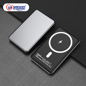 Custom Ultra Slim Magnetic Wireless 5000mAh Type C Port PD22.5W Pocket Friendly OEM ODM Gift Power Bank for Mobile Phone - Product Image 1