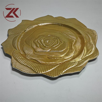 Assiette de Présentation Creuse en Plastique Style Antique ZKAI pour Centre de Table de Mariage et Événements – Vente en Gros