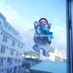 Luz LED de ventana de muñeco de nieve de primera calidad, LED que cambia de Color, funciona con pilas, decoración de ventana de succión de 92mm para decoraciones navideñas - Product Image 4