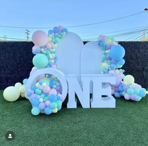 Mesa de Pastel para Baby Shower de Bebé de 1 Año, Mesa con la Palabra ONE, Mesas de Comedor para Decoraciones de Fiesta de Cumpleaños - Product Image 4