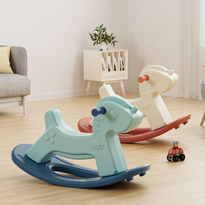 Silla Mecedora Ecológica para Bebés, Juguete de Plástico para Montar, Balancín Portátil para Niños Pequeños, para Sala de Juegos Interior y Guardería - Product Image 6