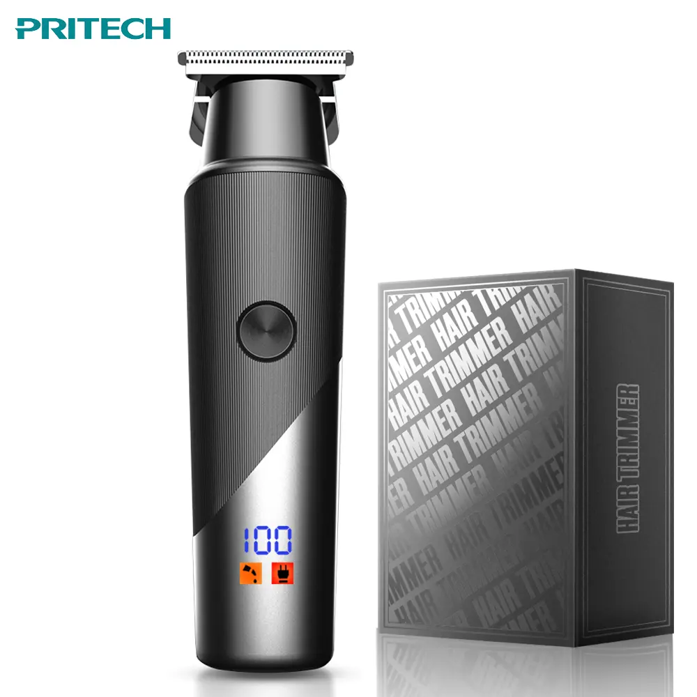 Pritech Wireless Hair Trimmer Powerful Motor 7000rpm Rechargeable Hair Clipper for long using