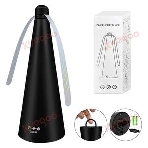Kipas pengusir serangga portabel untuk penggunaan luar ruangan-pengusir nyamuk & lalat ringkas dengan baterai isi ulang, sempurna untuk berkemah - Product Image 1