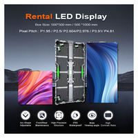 Écran LED de location extérieur TOPvision P2.976 P3.91 P5.2 500x500x500 1000mm IP65 étanche haute définition pour scène de mariage