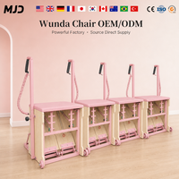 Chaise de Pilates professionnelle MJD Wunda avec pédale fendue, qualité studio commerciale, logo personnalisé, livraison directe d'usine