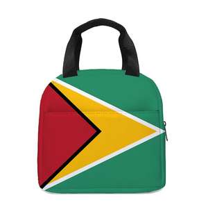 Bolsa de almuerzo con bandera de <span class=keywords><strong>Guadalupe</strong></span>, bolsa térmica aislada para el trabajo de oficina, picnic, viajes - Product Image 2