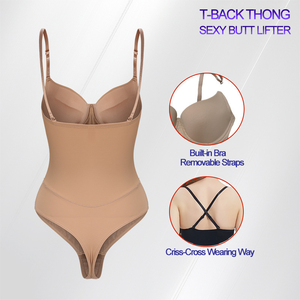 Body modellante post-parto a controllo forte con reggiseno con ferretto, controllo pancia e modellazione vita, modello intero - Product Image 6
