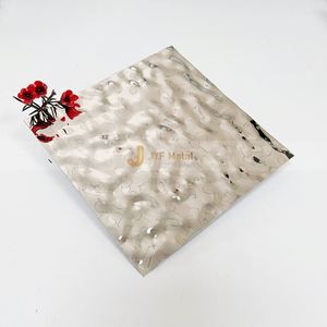 EX535 Embossed Stainless Steel Decorative <b>Sheet</b> Panel for Commercial Interior <b>Wall</b> <b>Cladding</b> Design Project - Product Image 2