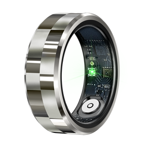 인기 R9 5 ATM 방수 남성 스마트 링 충전 케이스 심박수 혈액 산소 테스트 여성을위한 혈압 손가락 반지 - Product Image 6