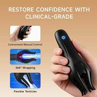 Vibrateur d'entraînement du gland en silicone pour hommes, masturbateur souple pour l'endurance, jouet sexuel pour l'auto-gratification masculine