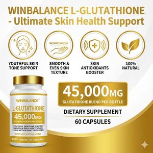 อาหารเสริม OME ไพรเวท เลเบล แอล-กลูตาไธโอน ผิวขาวใส กลูตาไธโอนลดระดับ คอลลาเจน วิตามินซี ชะลอวัย 60 แคปซูล 2 เม็ด - Product Image 3