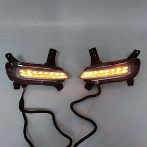 Luces LED diurnas para coche <span class=keywords><strong>Kia</strong></span> K3 Cerato 2018 <span class=keywords><strong>2019</strong></span> 2020, relé de señal de giro, 12V, lámpara <span class=keywords><strong>antiniebla</strong></span> DRL, decoración, 2 uds. - Product Image 6