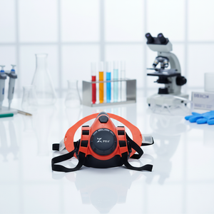 Mascarilla Respiratoria Reutilizable Ligera de Cara Completa con Cartucho de Filtro para <span class=keywords><strong>Gases</strong></span> Ácidos, Polvo, <span class=keywords><strong>Gases</strong></span> Nocivos, Alta Filtración Química - Product Image 1