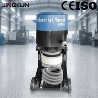 JINGKUN IV588, 7.5kW 380V 3P, Certificación CE e ISO, Alta Succión para Recolección de Polvo, Limpieza Automática por Chorro de Aire, Aspiradora Industrial