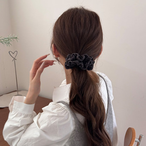 Diadema de tela con estampado de leopardo y banda elástica grande con estampado vintage para mujer - Product Image 3