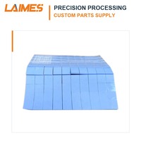 Feuille de pad thermique découpée avec précision pour module d'alimentation de puce informatique et dissipateur thermique