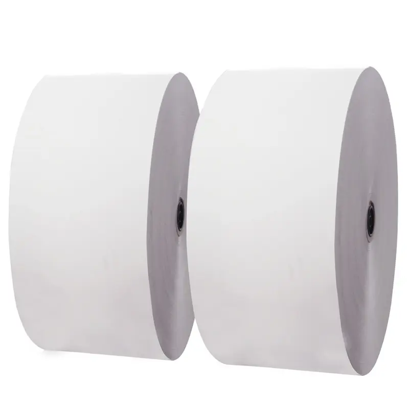 Papel de embrulho revestido de PE para bebidas frias, papel de papel de embalagem de dupla/simples face para fabricação na China