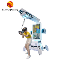 Produits de parc d'attractions Jeu de tir en réalité virtuelle Simulateur de tir VR 9D Équipement d'arme à feu Agent VR Simulateur de jeu Machine