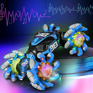Juguete giratorio de radio de doble cara de 360 grados, coches pequeños, ciclones, rebote, coche acrobático Rc de doble cara - Product Image 4