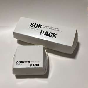 Caja de hamburguesas de papel de cartón Kraft para comida personalizada, embalaje personalizado con embalaje de logotipo, más fácil de llevar - Product Image 5