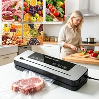 Mesin Vacuum Sealer Dapur Rumah Tangga Profesional Berkualitas Tinggi dari Baja Anti Karat, Khusus untuk Kaleng dan Kemasan Kertas Barel