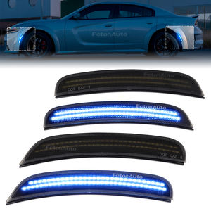 Blanc bleu rose ambre rouge Led feux de position latéraux pour Dodge Charger 15-23 SRT Hellcat R/T Scat Pack Widebody <span class=keywords><strong>Redeye</strong></span> Fender Lamps - Product Image 3