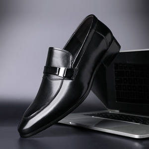 2025 Zapatos de vestir personalizados de alta calidad para hombre, mocasines de boda elegantes con punta en pico, nuevos estilos para negocios de otoño hechos a mano - Product Image 5