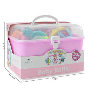 Juego de Sonajeros para Bebés, Apto para Bebés de 0 a 12 Meses, Mejora el Desarrollo Sensorial Temprano, Ideal como Regalo para Recién Nacidos - Product Image 1