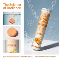 Aeglewell Comprimés Effervescents Premium 2-en-1 Glutathion et Vitamine C Saveur Orange – Complément Quotidien de Bien-être pour Adultes (Vente en Gros)